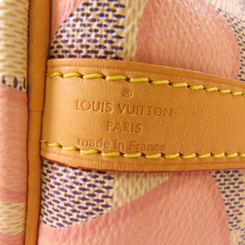 LOUIS VUITTON Damier Azur Tahitien Speedy Bandouliere 30金扣手挽肩背兩用袋-10