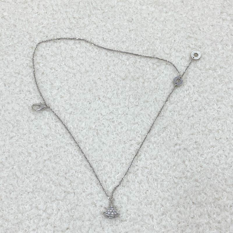 Bvlgari  寶格麗 diva系列 白金滿鑽扇子手鏈 附件：盒子 2019年 公價63200 #Bvlgari-3