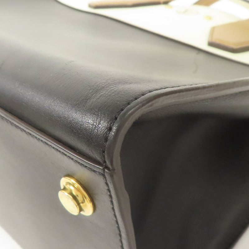 LOUIS VUITTON 牛皮皮革City Steamer金扣手挽肩背兩用袋-7