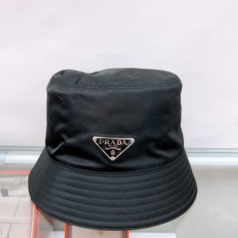 Prada 黑色漁夫帽 M碼