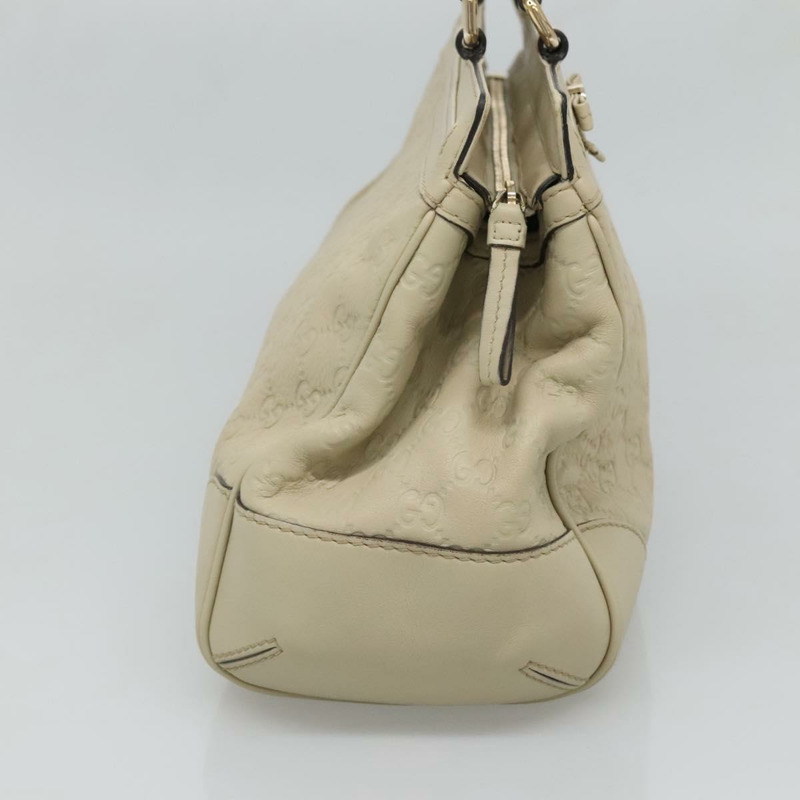 【日本直送】GUCCI GG 帆布 Guccissima 漂亮托特包皮革米色金色 257063 正品 129430-2