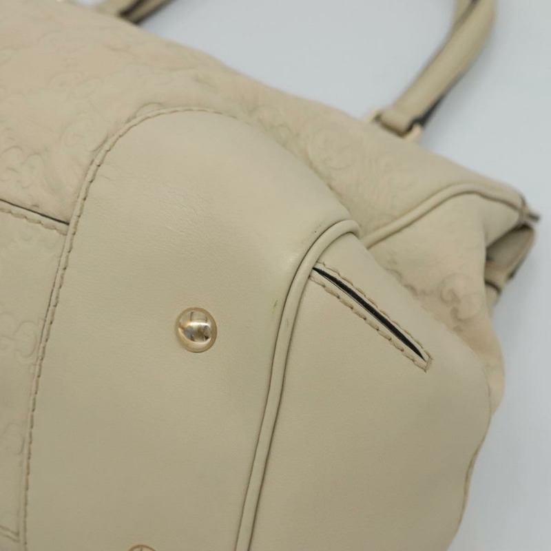【日本直送】GUCCI GG 帆布 Guccissima 漂亮托特包皮革米色金色 257063 正品 129430-8