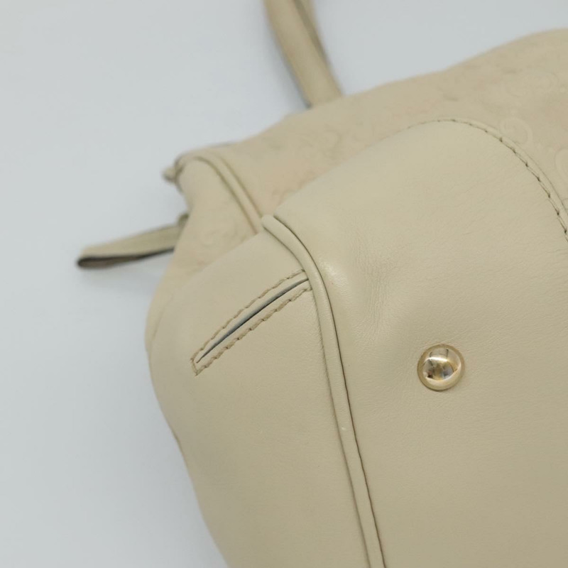 【日本直送】GUCCI GG 帆布 Guccissima 漂亮托特包皮革米色金色 257063 正品 129430-13