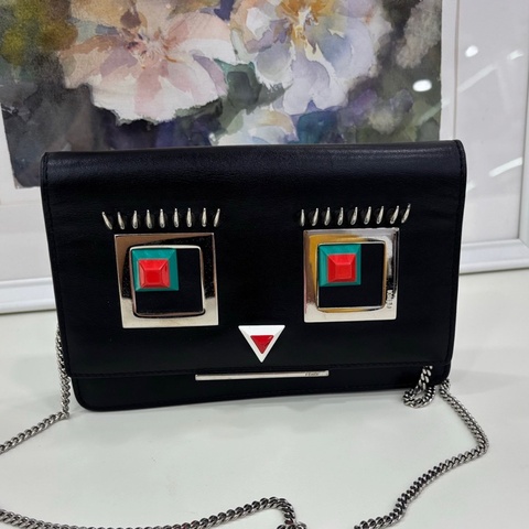 Fendi 小怪獸woc 斜挎可放手機