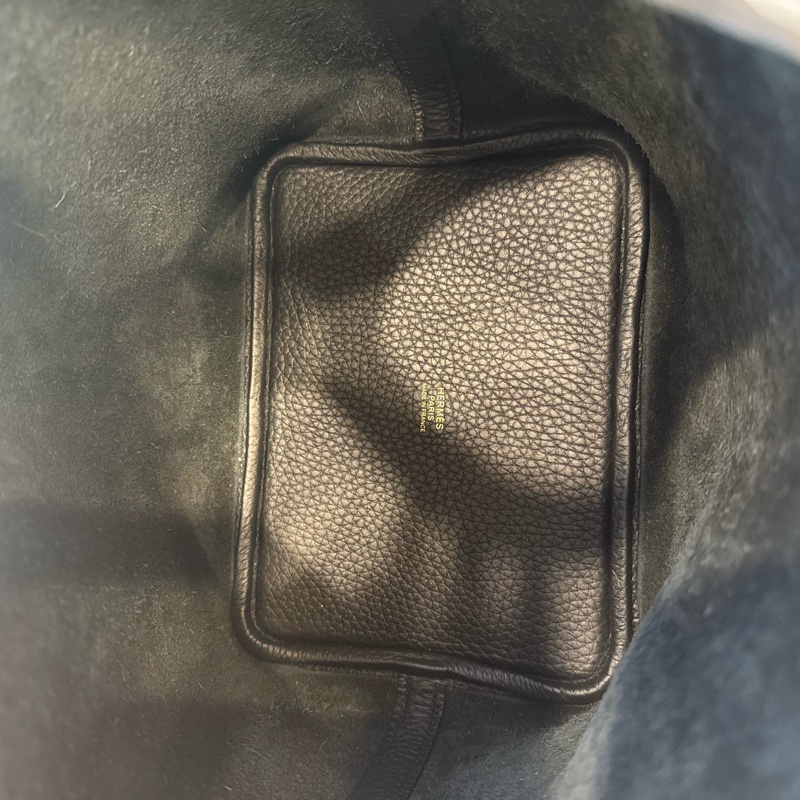 HERMES picotin 18黑色金扣 stamp K ×3-8