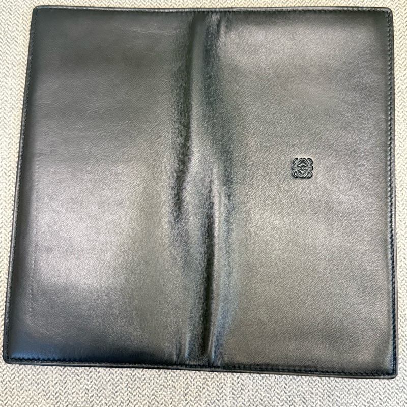 真品 LOEWE Nappa納帕小羔羊皮長夾-6