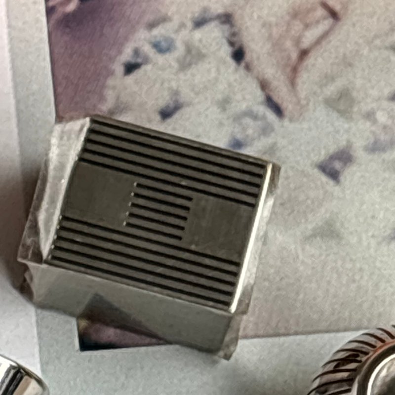 ::HERMES:: 銀色金屬 Totem Twilly Rings絲巾扣 領巾扣環-6