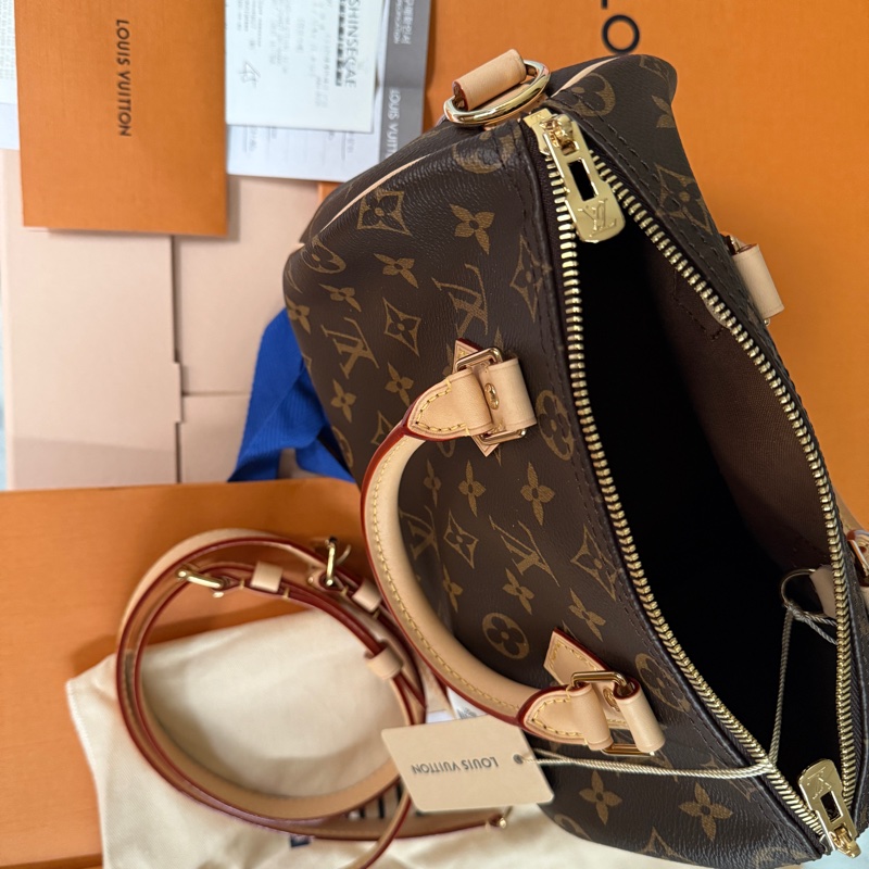 LV speedy 25晶片款（附鎖頭原裝未拆，歡迎聊聊-8
