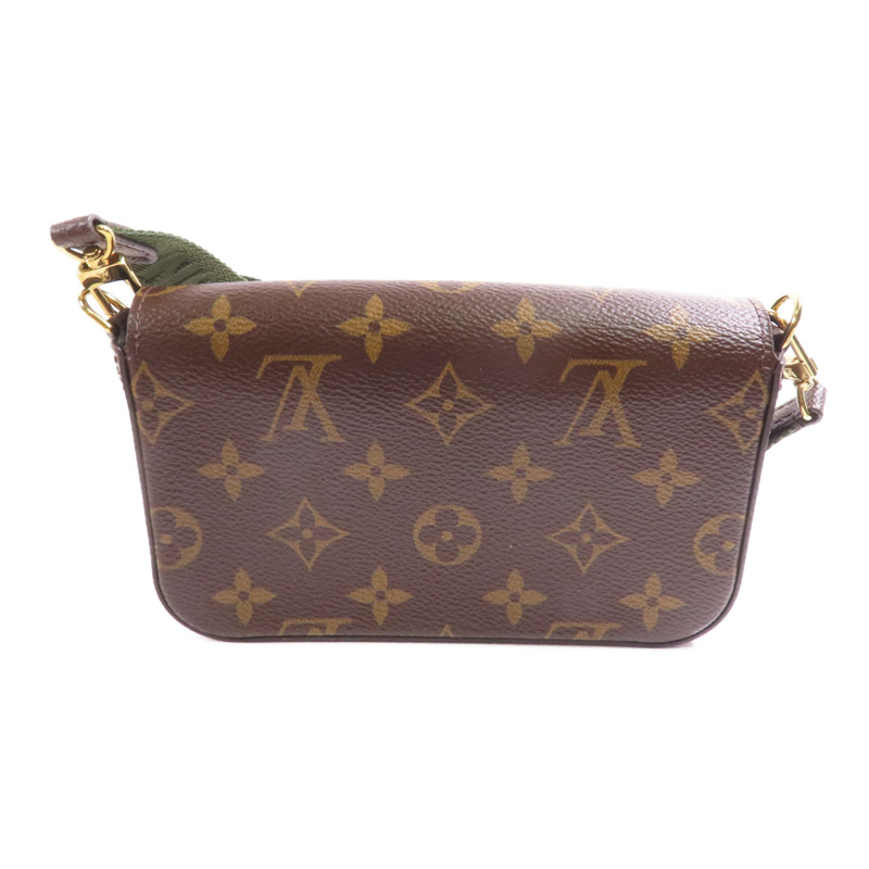 LOUIS VUITTON Monogram Felicie Strap & Go金扣肩背袋-1