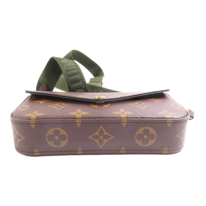 LOUIS VUITTON Monogram Felicie Strap & Go金扣肩背袋-3