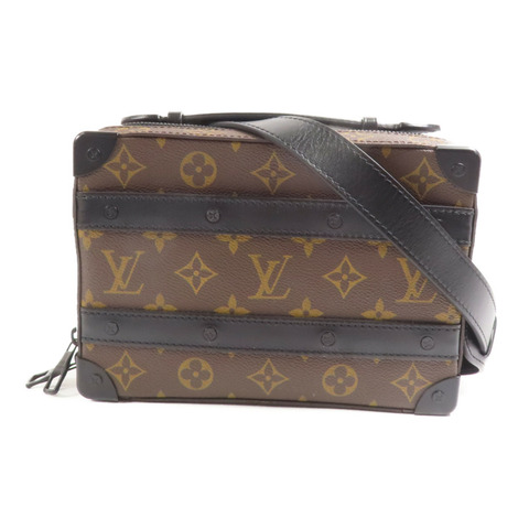 LOUIS VUITTON Monogram Macassar Handle Soft Truck手挽肩背兩用袋