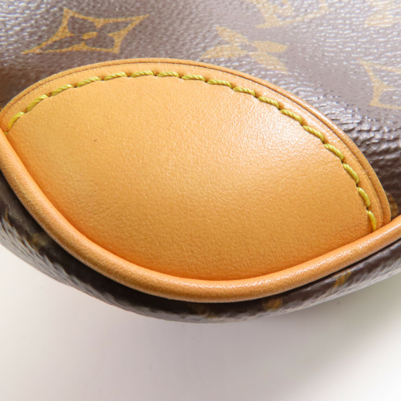 LOUIS VUITTON Monogram Deauville Mini金扣肩背袋棕色-8