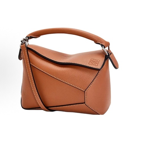LOEWE羅意威 Puzzle 可拆卸可調節肩帶 牛皮 迷你 女款
