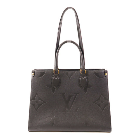 LOUIS VUITTON Monogram Empreinte On The Go金扣手挽肩背兩用袋