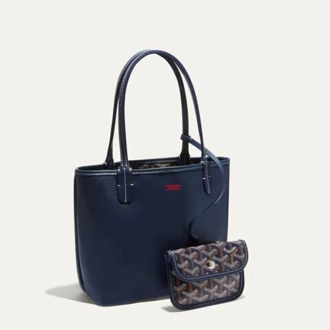 Goyard Anjou 戈雅迷你手提袋 [Navy Blue]