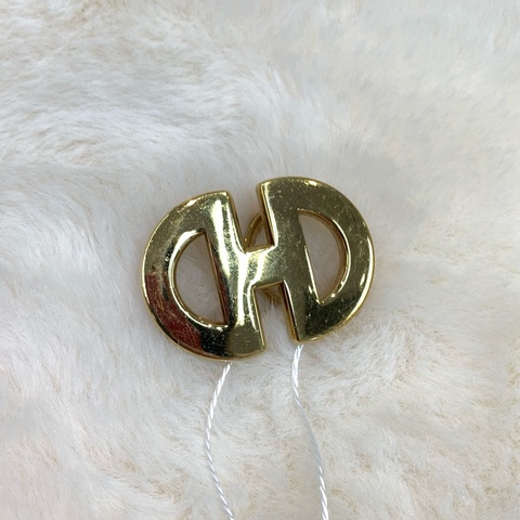 CELINE 大C Logo 金色 絲巾扣 X885