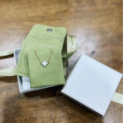 Vca Sweet Alhambra手鍊 18K黃金, 珍珠母貝