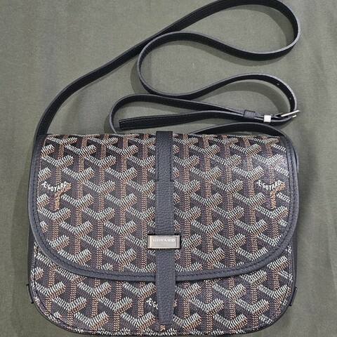 Goyard 郵差包 PM 黑色