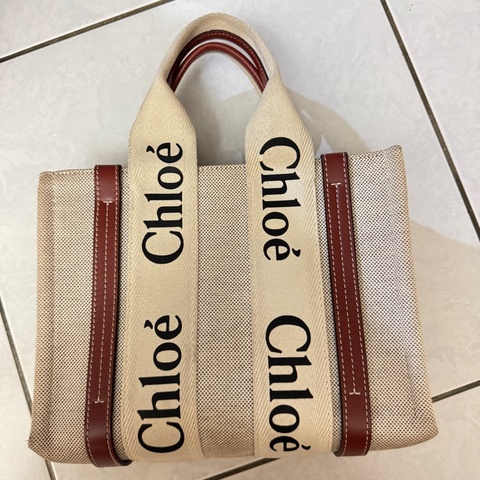 Chloe woody 小號棕色
