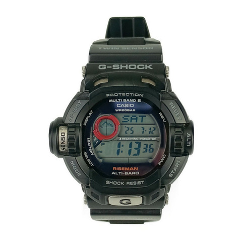 CASIO卡西歐手錶G-SHOCK Riseman GW-9200J 數位錶盤橡膠男款