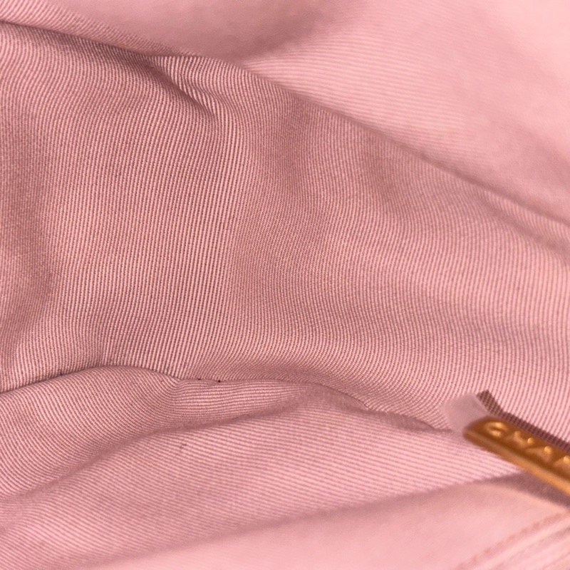 🆕極新限量‼️Chanel羊皮金扣櫻花粉小號19bag雙色鏈條包-20