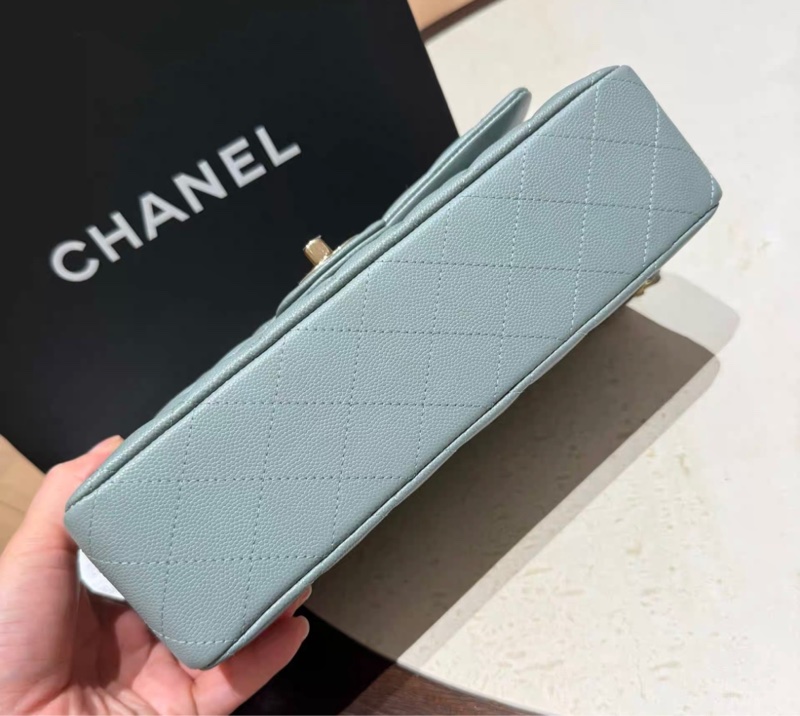 有購證💓 Chanel classic Flap Bag cf中號 23年大全套-1