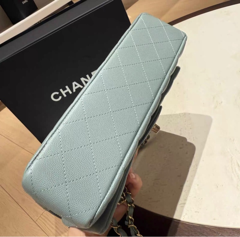 有購證💓 Chanel classic Flap Bag cf中號 23年大全套-5