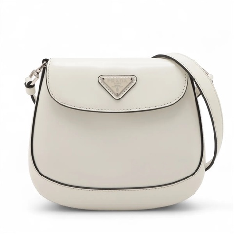 Prada Leather 2 Way Shoulder Bag 普拉達馬鞍兩用包