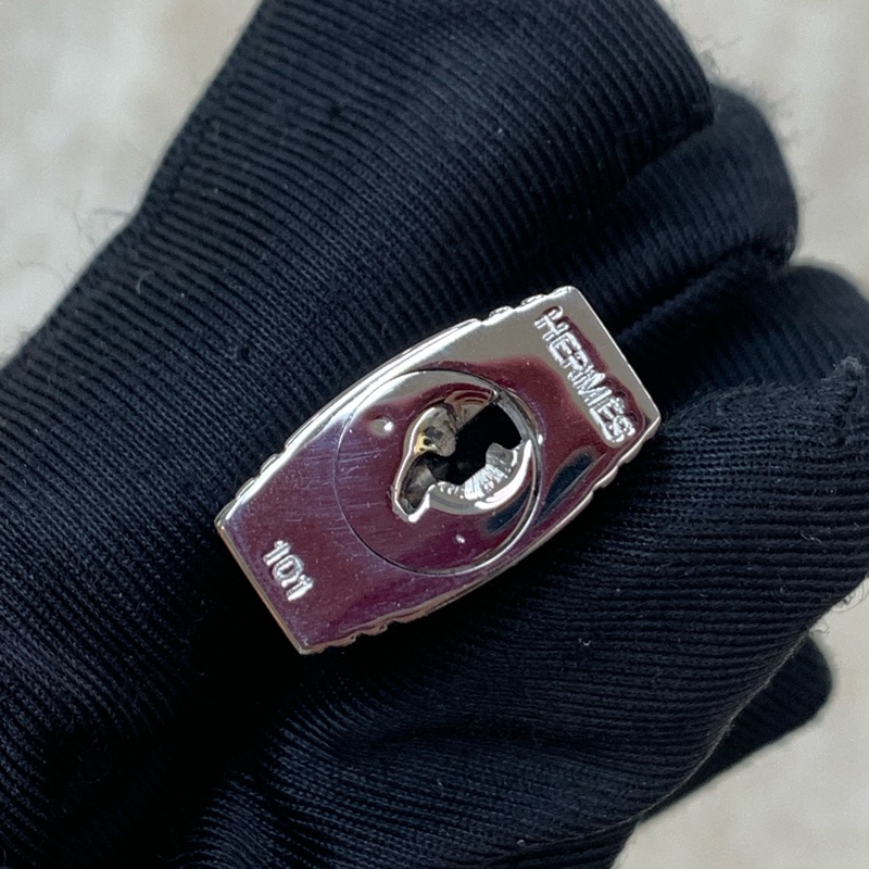 HERMES 銀色鎖頭連鑰匙 I286NY-10