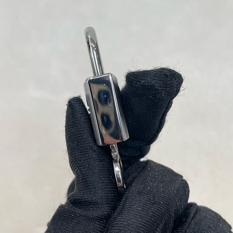 HERMES 銀色鎖頭連鑰匙 I289NY-3