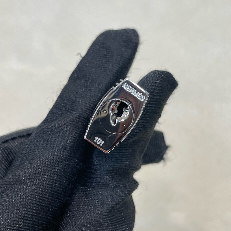 HERMES 銀色鎖頭連鑰匙 I289NY-6