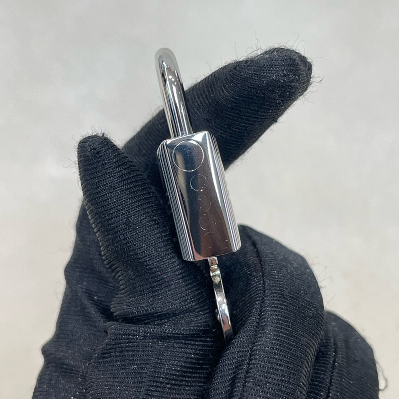 HERMES 銀色鎖頭連鑰匙 I289NY-11