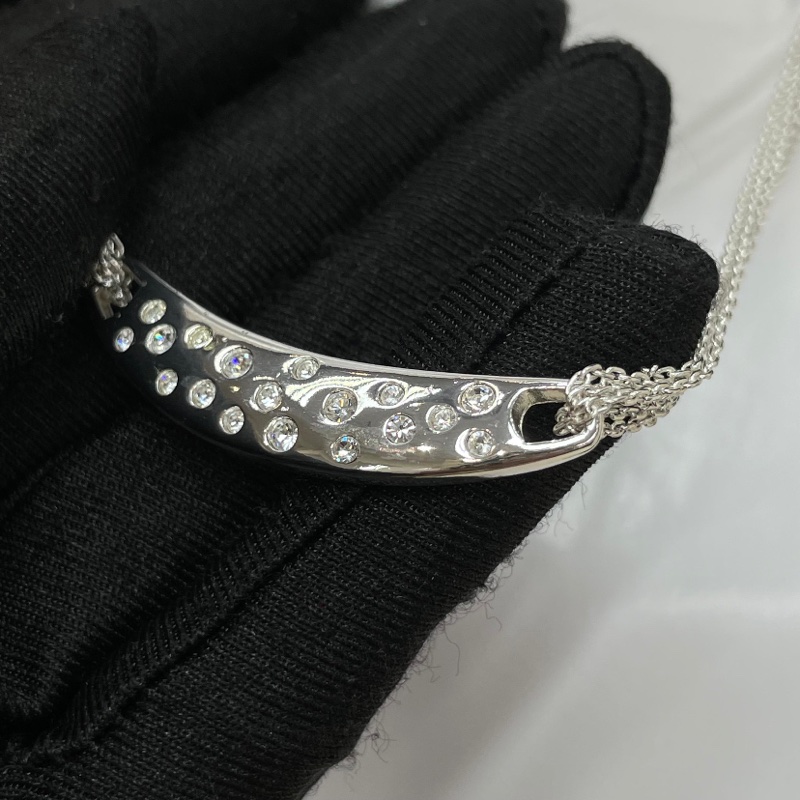 Swarovski 銀色水晶項鏈 XA098-13