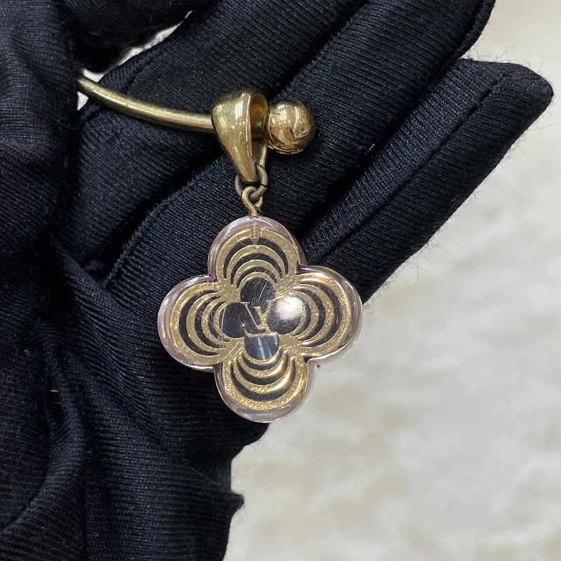 LV 路易威登 金色四葉草頸圈X175-12