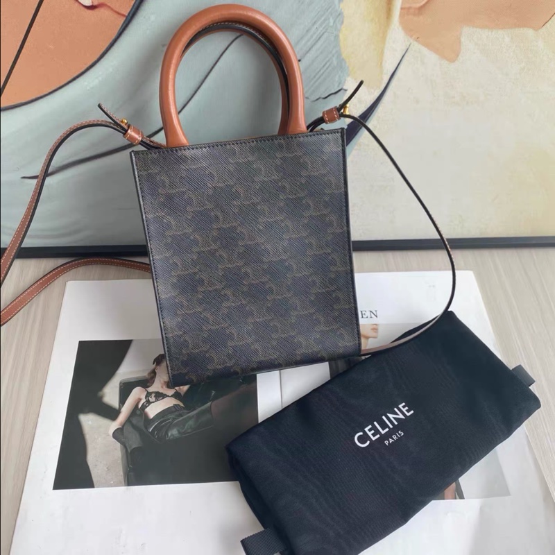 Celine • 經典凱旋門老花琴譜包 小號-4