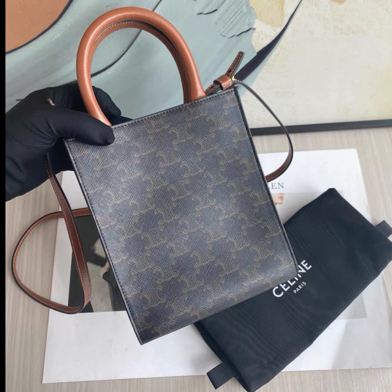 Celine • 經典凱旋門老花琴譜包 小號-5