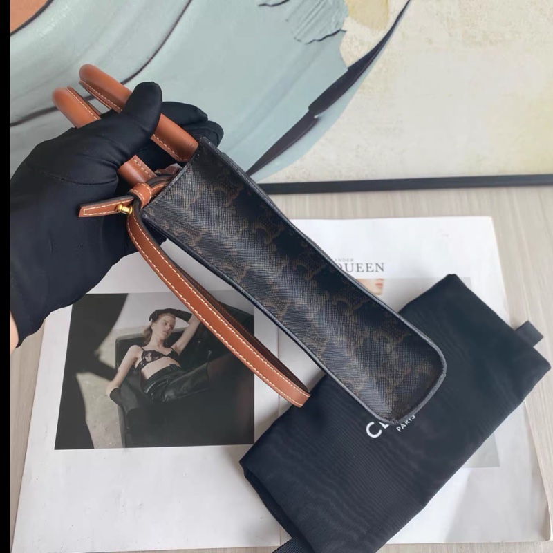 Celine • 經典凱旋門老花琴譜包 小號-6