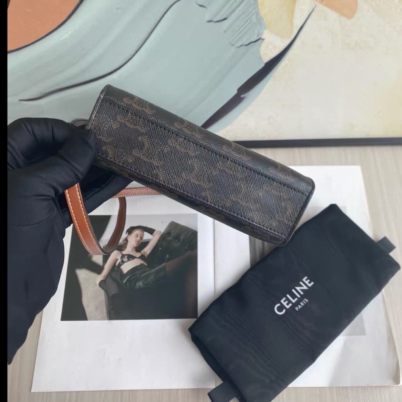 Celine • 經典凱旋門老花琴譜包 小號-7