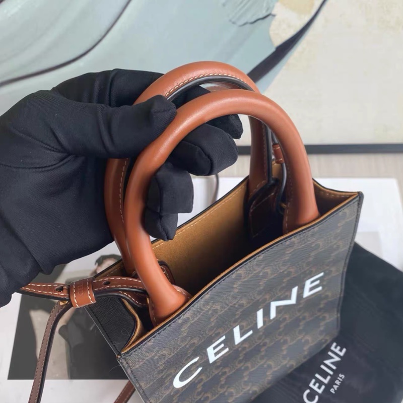 Celine • 經典凱旋門老花琴譜包 小號-9