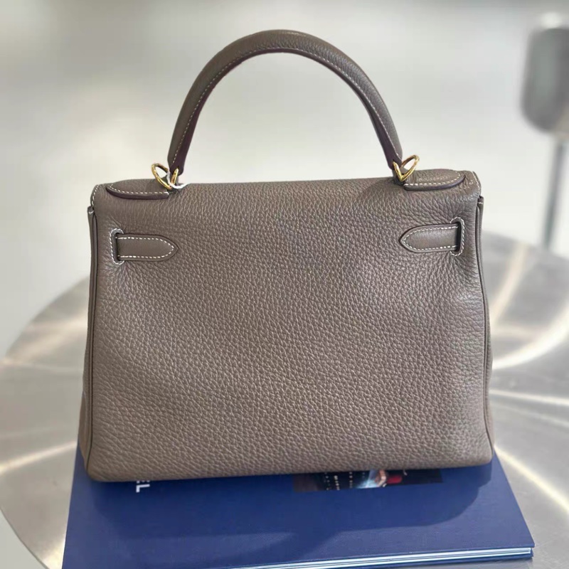Hermes • Kelly 28 大象灰金釦 Togo皮-2