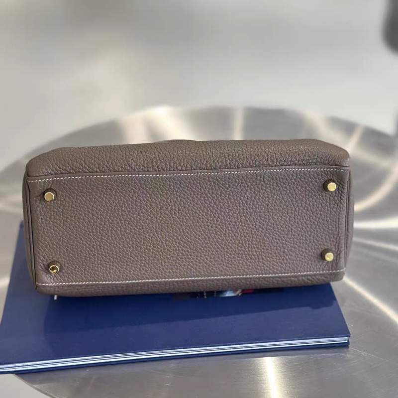 Hermes • Kelly 28 大象灰金釦 Togo皮-5