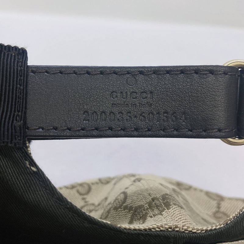 GUCCI 經典雙G緹花綠紅棒球帽-8