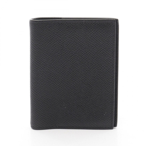 HERMES Agenda mini 筆記本封面 Epsom 皮革黑色二手女士 T
