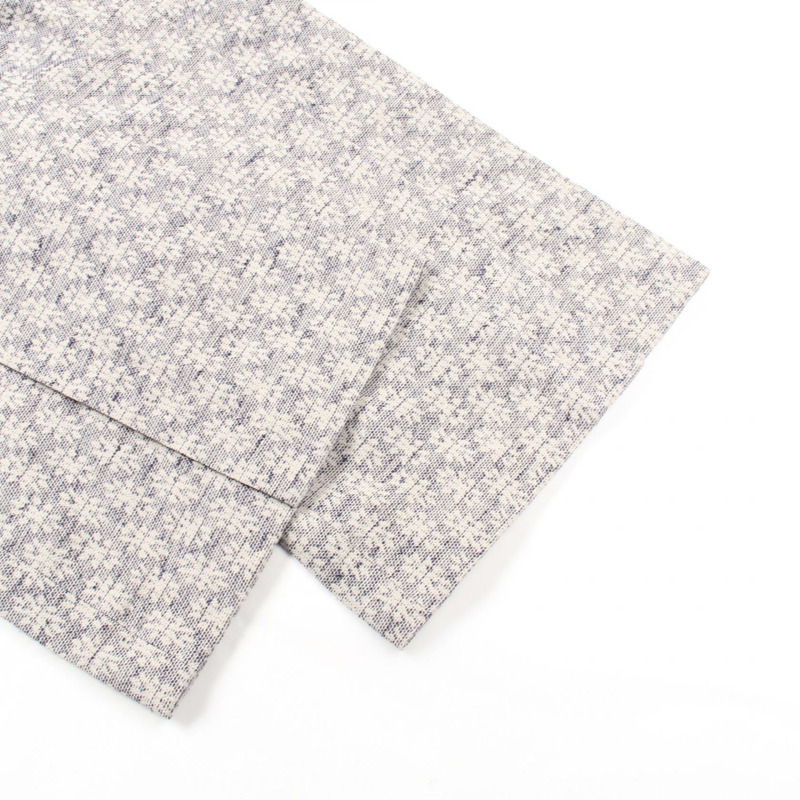 ACNE STUDIOS 花卉提花棉長褲 米色 海軍藍 二手女裝-5