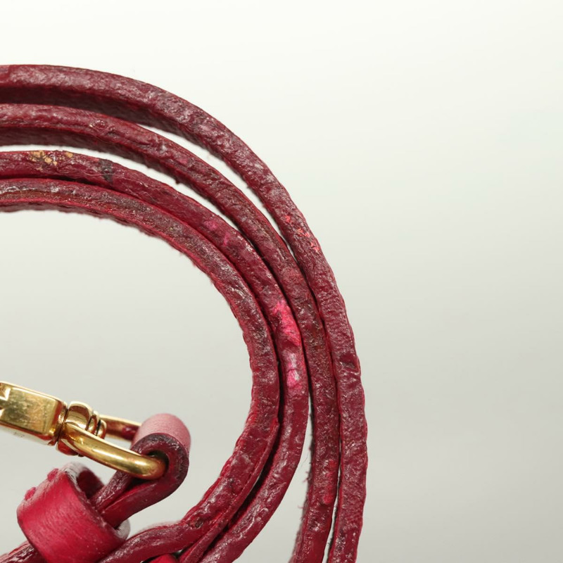 【日本直送】LOUIS VUITTON Ikat Flower Noe 全 MM 單肩包 尼龍 紅色 M94313 正品 bs26475-26