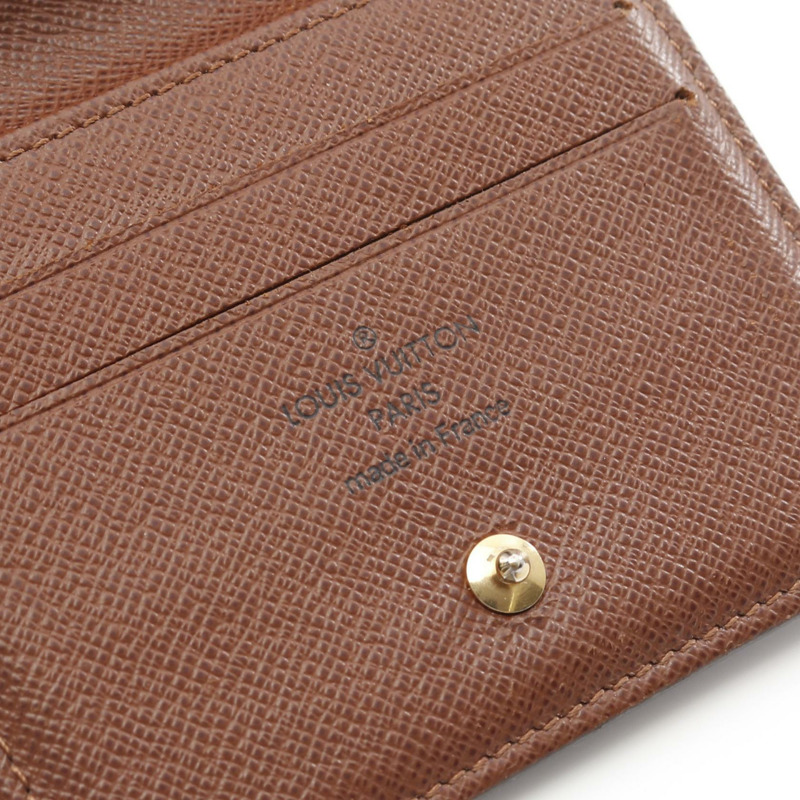 LOUIS VUITTON Portefeuille Magellan 皮夾 M60045 Monogram 帆布 二手中性 LV-3