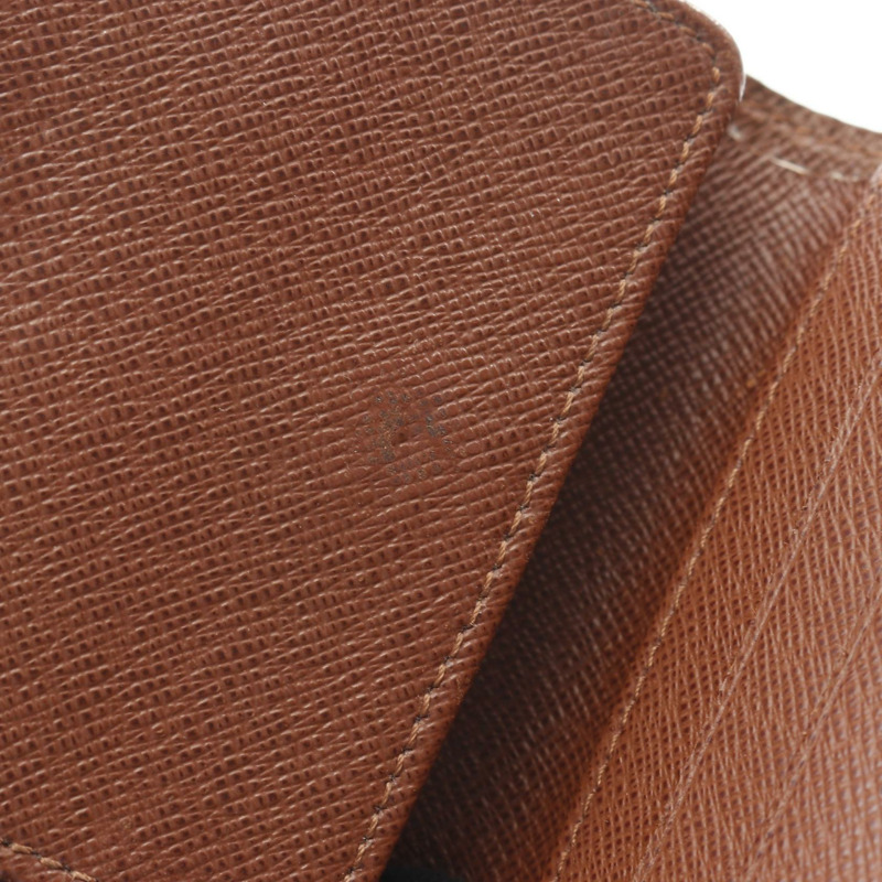 LOUIS VUITTON Portefeuille Magellan 皮夾 M60045 Monogram 帆布 二手中性 LV-7