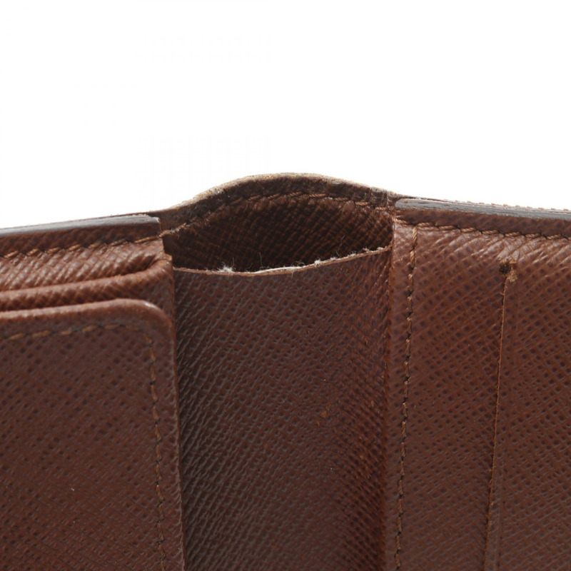 LOUIS VUITTON Portefeuille Magellan 皮夾 M60045 Monogram 帆布 二手中性 LV-8