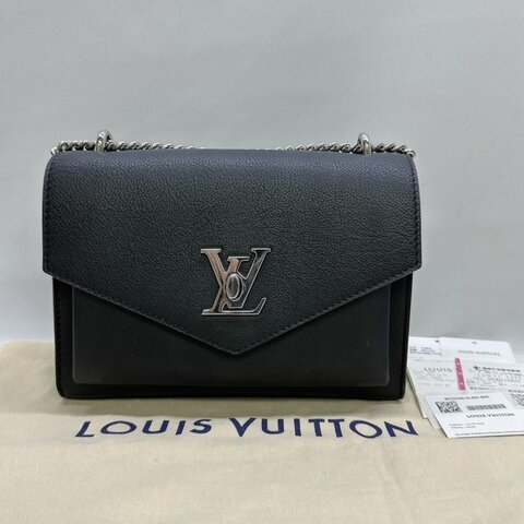 LV Mylockme牛皮轉釦翻蓋鏈包