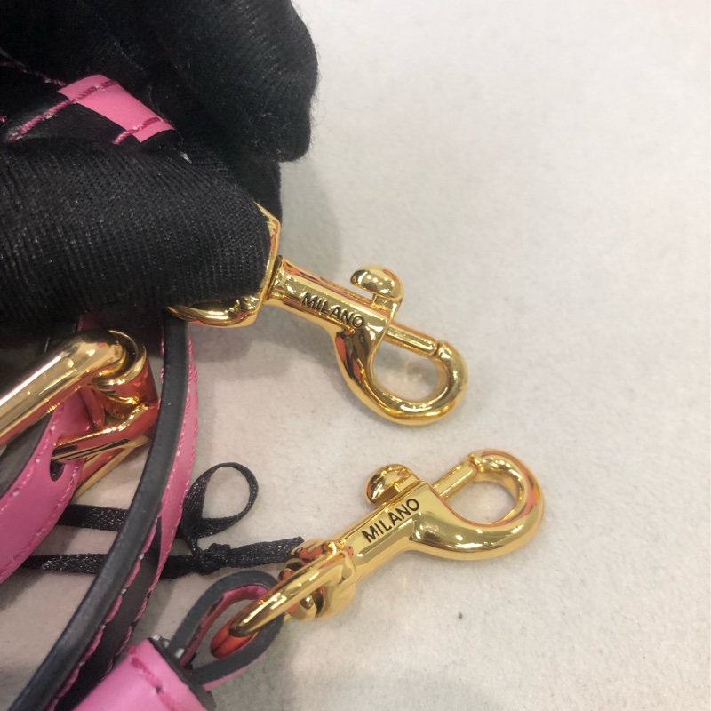 Moschino crossbody 粉紅色波點斜孭袋 XB466-7